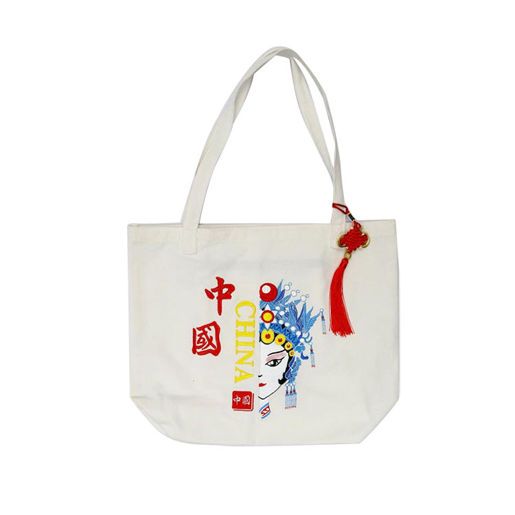 Ang bag ng balikat na bag ng burda