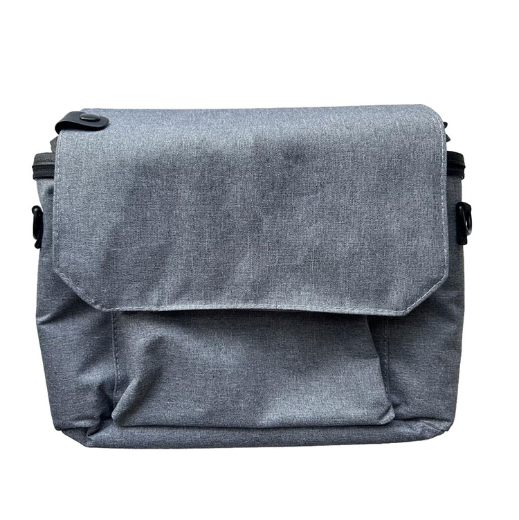 Grey Oxford Cloth Shoulder Bag